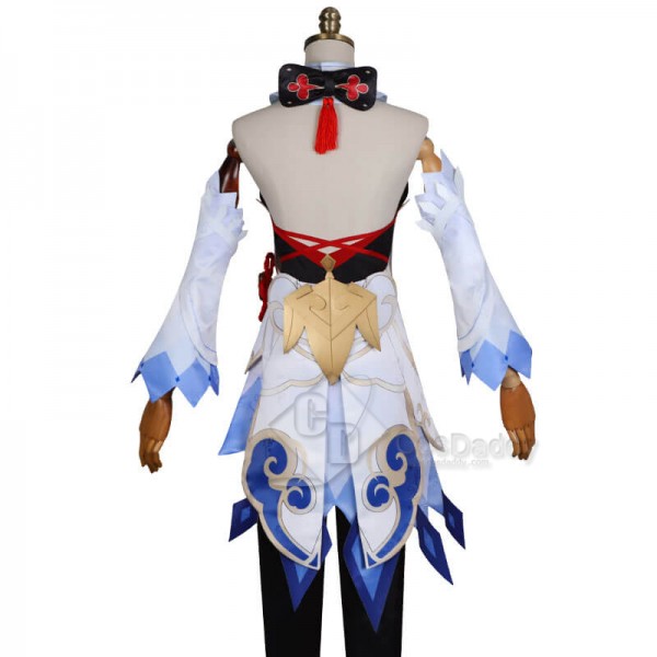 Genshin Impact Ganyu Cosplay Costumes Game Halloween Costumes