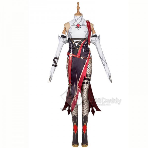 CosDaddy Genshin Impact Rosaria Cosplay Dress Suit Costumes