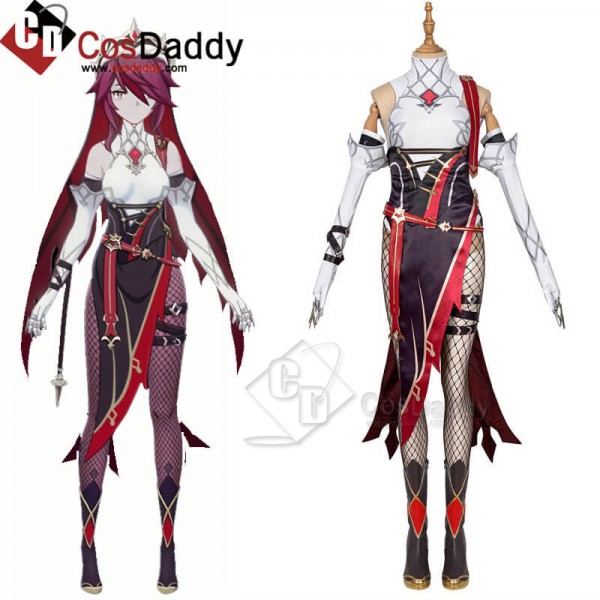 CosDaddy Genshin Impact Rosaria Cosplay Dress Suit Costumes