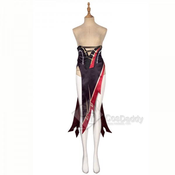 CosDaddy Genshin Impact Rosaria Cosplay Dress Suit Costumes