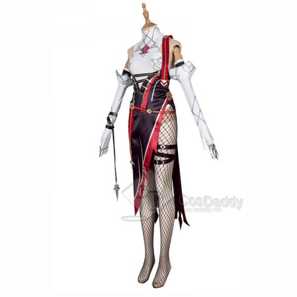CosDaddy Genshin Impact Rosaria Cosplay Dress Suit Costumes