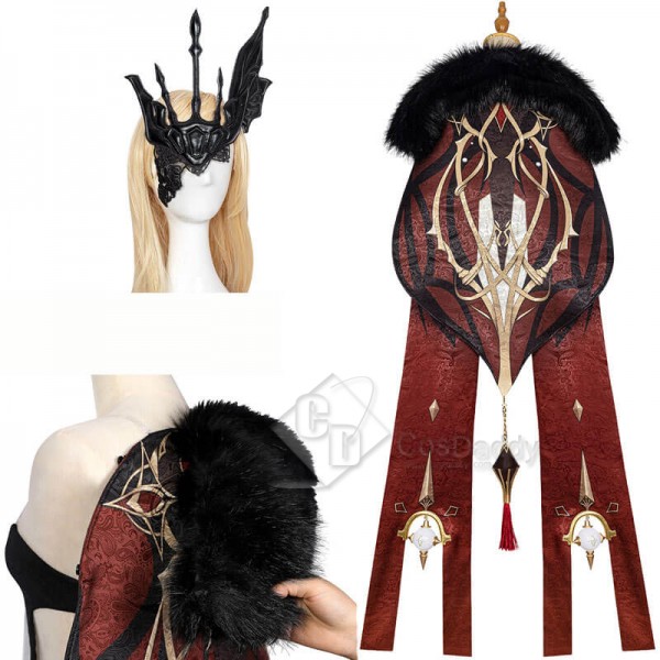 La Signora Cosplay Costume Genshin Impact Cosplay Suit for Halloween