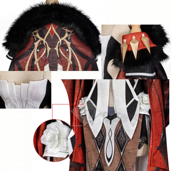 La Signora Cosplay Costume Genshin Impact Cosplay Suit for Halloween