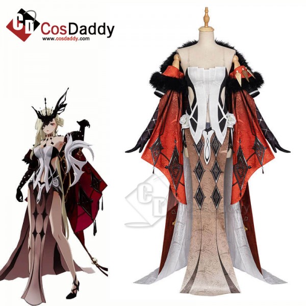 La Signora Cosplay Costume Genshin Impact Cosplay ...