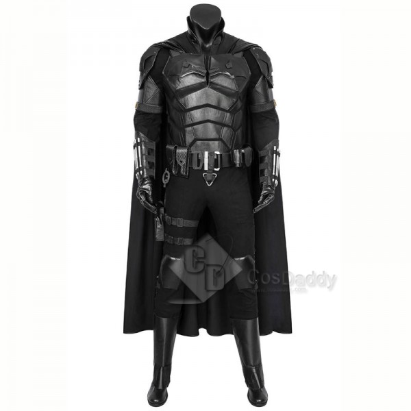 2021 DC The Batman Bruce Wayne Robert Pattinson Cosplay Costume Batsuits