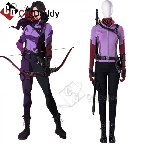 2021 Hawkeye Kate Bishop Costumes Uniform Cosplay Suit Halloween Carnival Costumes