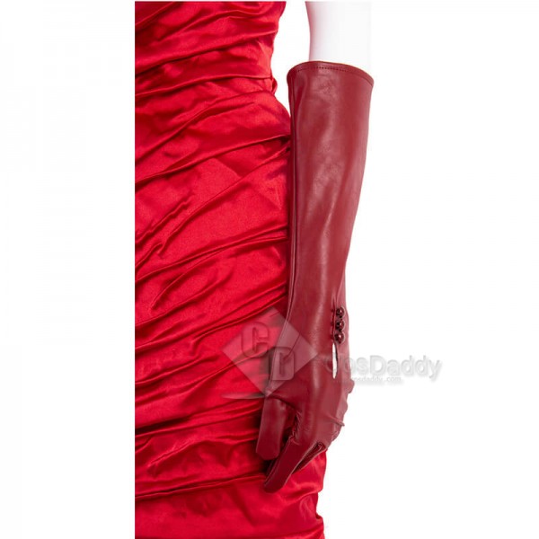 Cruella De Vil Red Dress Emma Stone Cosplay Costumes 2021 CosDaddy