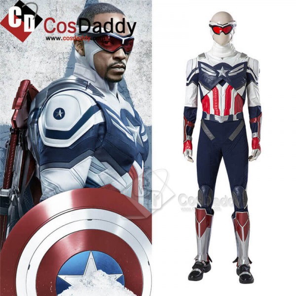 The Falcon and the Winter Soldier New Captain america Sam Wilson Cosplay Costumes