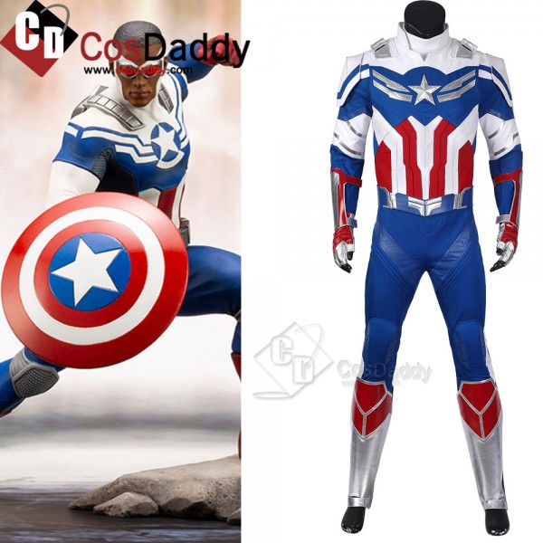 CosDaddy The Falcon and the Winter Soldier Sam Wilson Cosplay Costume