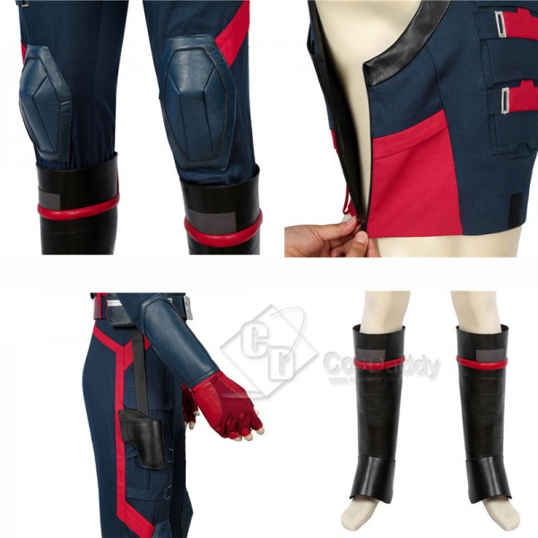 Captain America US Agent John Walker Cosplay Costume The Falcon And The Winter  Soldier Outfit