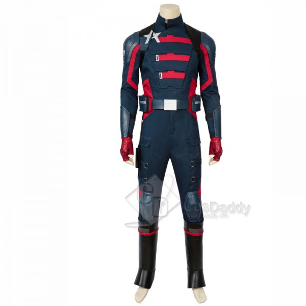 Captain America US Agent John Walker Cosplay Costume The Falcon And The Winter  Soldier Outfit