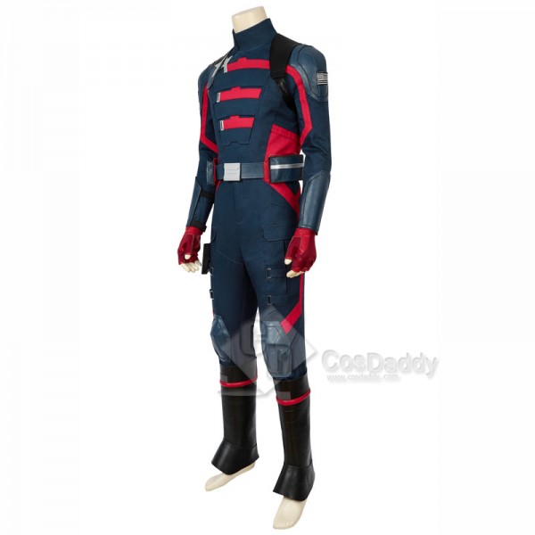 Captain America US Agent John Walker Cosplay Costume The Falcon And The Winter  Soldier Outfit