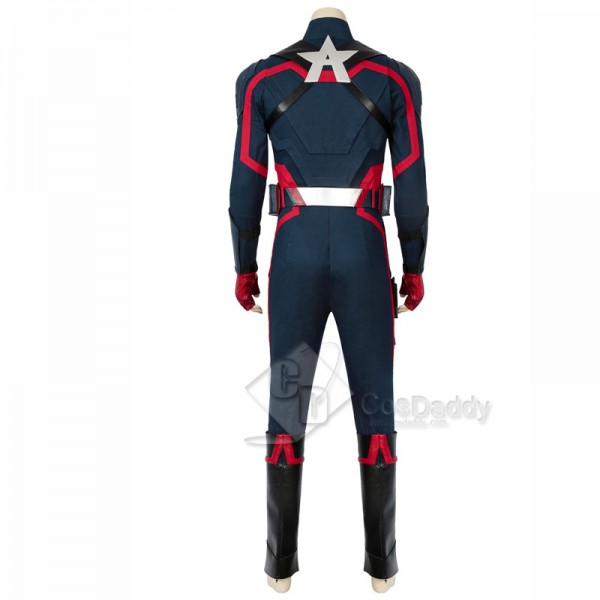 Captain America US Agent John Walker Cosplay Costume The Falcon And The Winter  Soldier Outfit