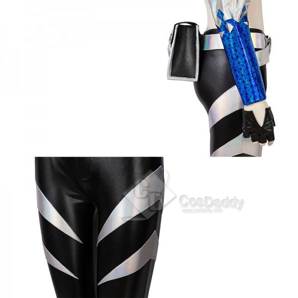 League Of Legends LOL KDA Akali Cosplay Costume Sexy Bodysuit Uniform