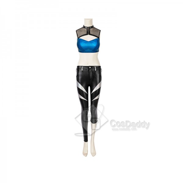 League Of Legends LOL KDA Akali Cosplay Costume Sexy Bodysuit Uniform