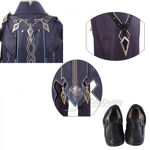 Genshin Impact Dainsleif Cosplay Costume Halloween Carnival Suit Full Set