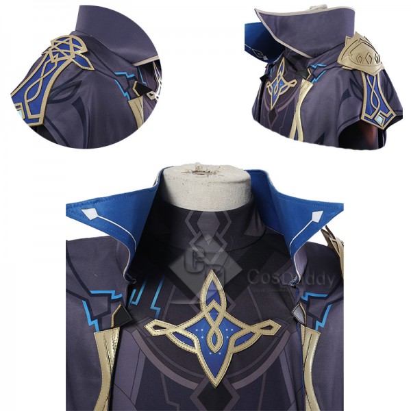 Genshin Impact Dainsleif Cosplay Costume Halloween Carnival Suit Full Set