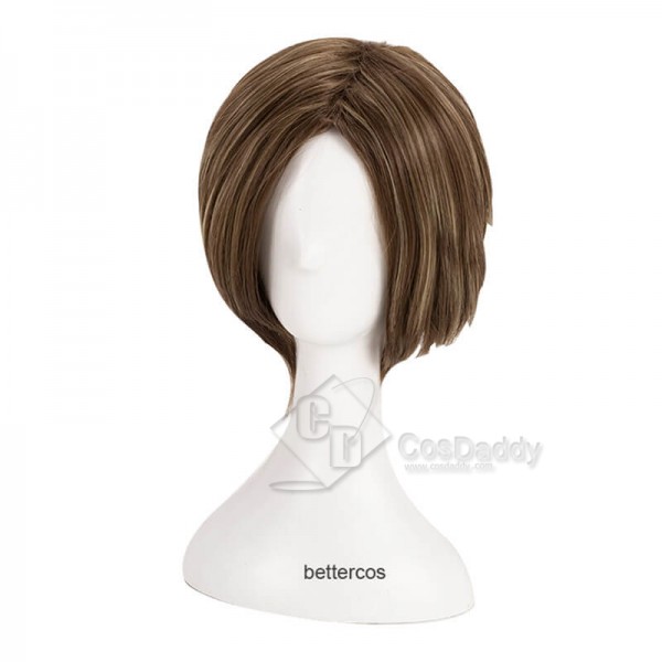 Resident Evil Infinite Darkness Leon Cosplay Jacket Uniform Wigs Halloween Costumes