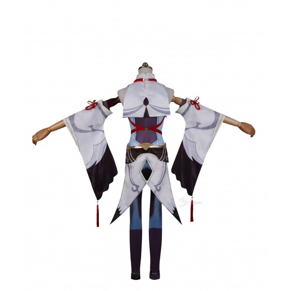 Genshin Impact Crane Cosplay Costume Game Suit Halloween Carnival Uniform