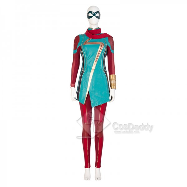 2021 Ms.Marvel New Kamala Khan Cosplay Costumes Female Halloween Outfit