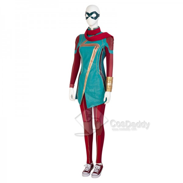 2021 Ms.Marvel New Kamala Khan Cosplay Costumes Female Halloween Outfit