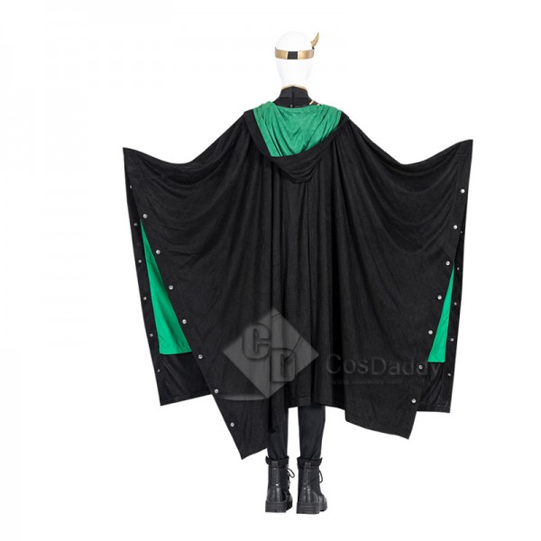 CosDaddy 2021 Female Lady Loki Cosplay Costume Loki Sylvie Dress Up Halloween Suit