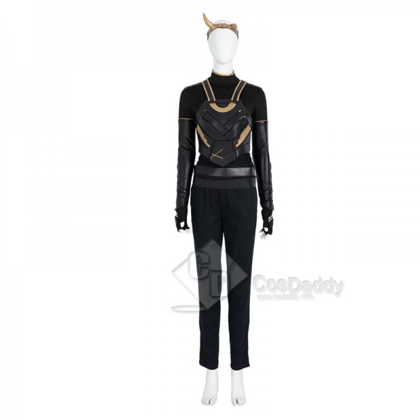 CosDaddy 2021 Female Lady Loki Cosplay Costume Loki Sylvie Dress Up Halloween Suit