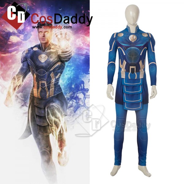 Eternals Cosplay Costume Ikaris Uniform Halloween Superhero Bodysuit