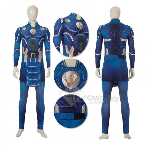 Eternals Cosplay Costume Ikaris Uniform Halloween Superhero Bodysuit