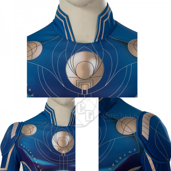 Eternals Cosplay Costume Ikaris Uniform Halloween Superhero Bodysuit