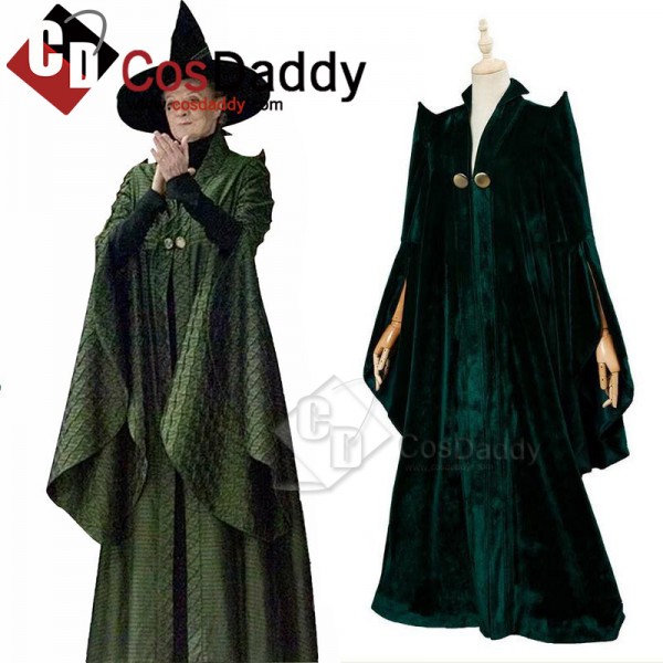 Harry Potter Professor Minerva McGonagall Cosplay ...