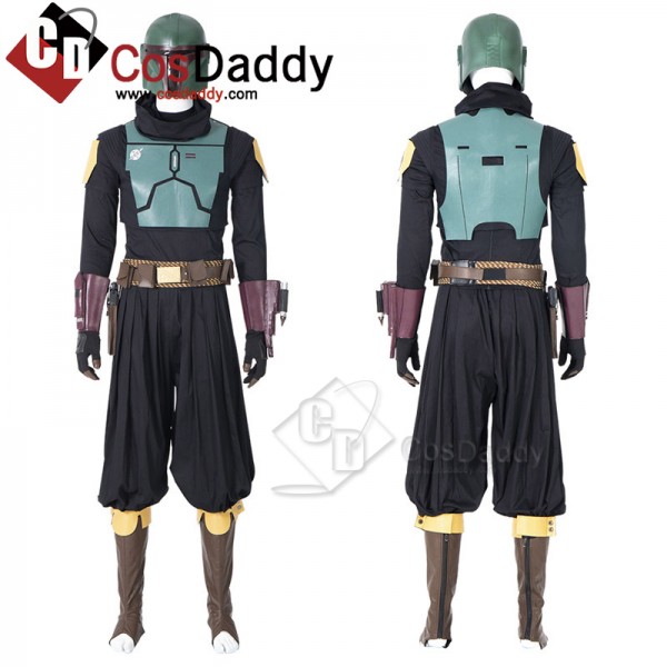 The Mandalorian Boba Fett Cosplay Costume Halloween Carnival Suit