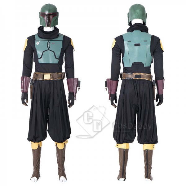 The Mandalorian Boba Fett Cosplay Costume Halloween Carnival Suit