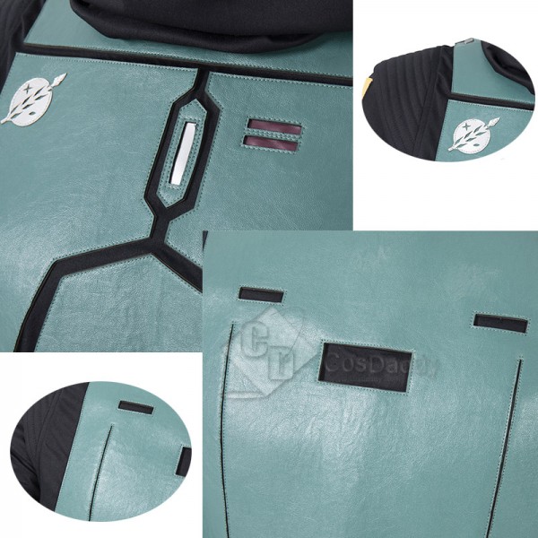 The Mandalorian Boba Fett Cosplay Costume Halloween Carnival Suit