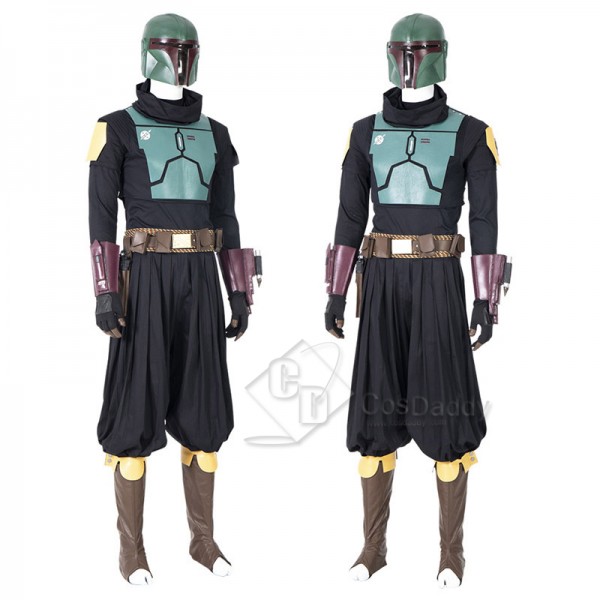 The Mandalorian Boba Fett Cosplay Costume Halloween Carnival Suit