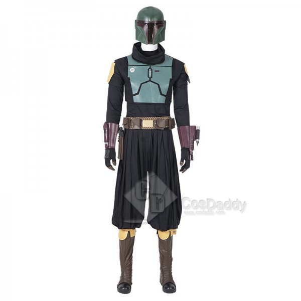 The Mandalorian Boba Fett Cosplay Costume Halloween Carnival Suit