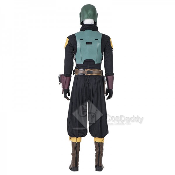 The Mandalorian Boba Fett Cosplay Costume Halloween Carnival Suit