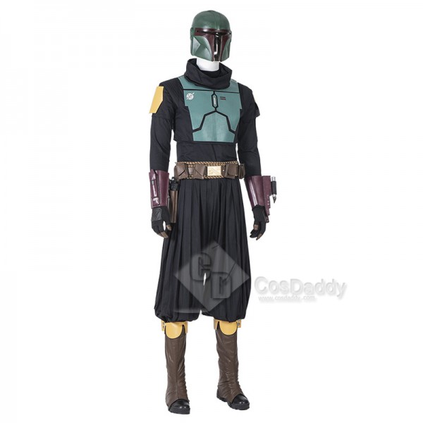 The Mandalorian Boba Fett Cosplay Costume Halloween Carnival Suit