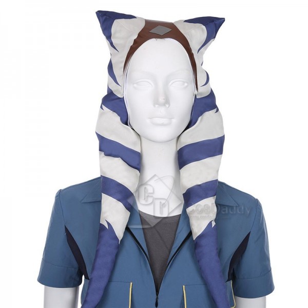 Star Wars The Clone Wars Season 7 Ahsoka Tano Jumpsuit Halloween Cosplay Costumes