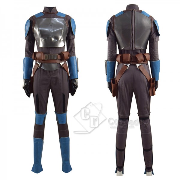 The Mandalorian Season 2 Bo-Katan Kryze Cosplay Costume Top Vest Outfits Halloween Carnival Suit