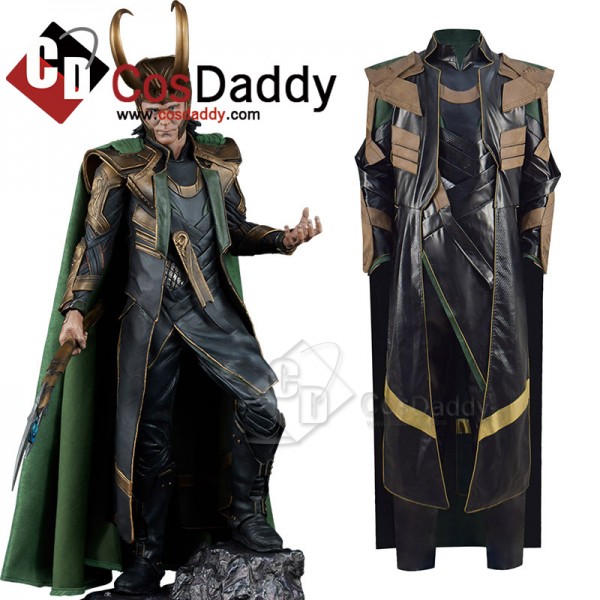 Marvel Loki Season 1 Loki Cosplay Costume Armor Cloak Outfit Halloween Carnival Suit