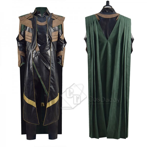 Marvel Loki Season 1 Loki Cosplay Costume Armor Cloak Outfit Halloween Carnival Suit