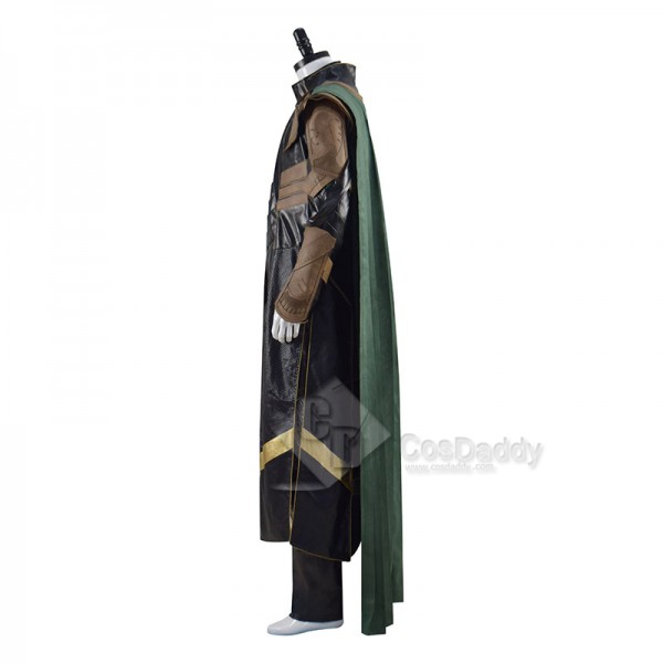 Marvel Loki Season 1 Loki Cosplay Costume Armor Cloak Outfit Halloween Carnival Suit