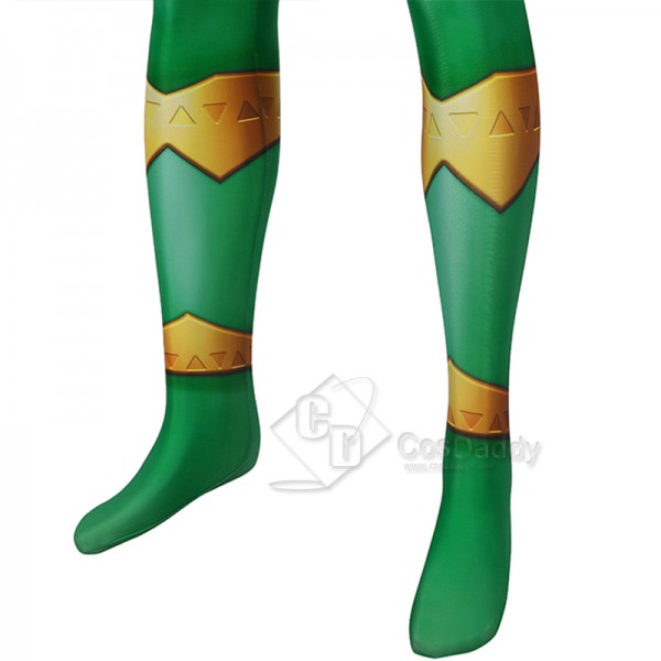 Kishiryu Sentai Ryusoulger Ryusoul Green Solder Towa Cosplay Costume Power Rangers Outfits