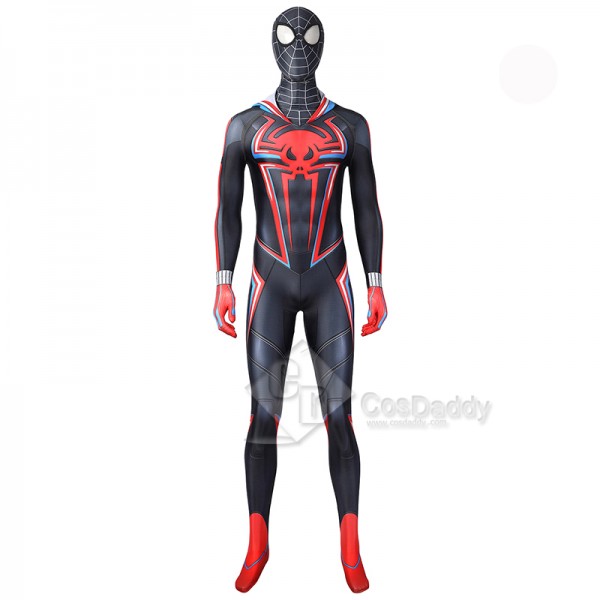 Spider-Man PS5 Miles Morales Cosplay Costume Spiderman Jumpsuit