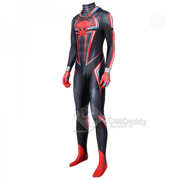 Spider-Man PS5 Miles Morales Cosplay Costume Spiderman Jumpsuit