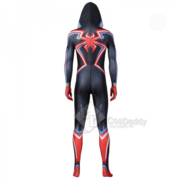 Spider-Man PS5 Miles Morales Cosplay Costume Spiderman Jumpsuit