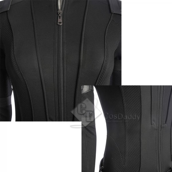 2021 New Black Widow Yelena Belova Cosplay Costume Black Outfit Halloween Carnival Suit