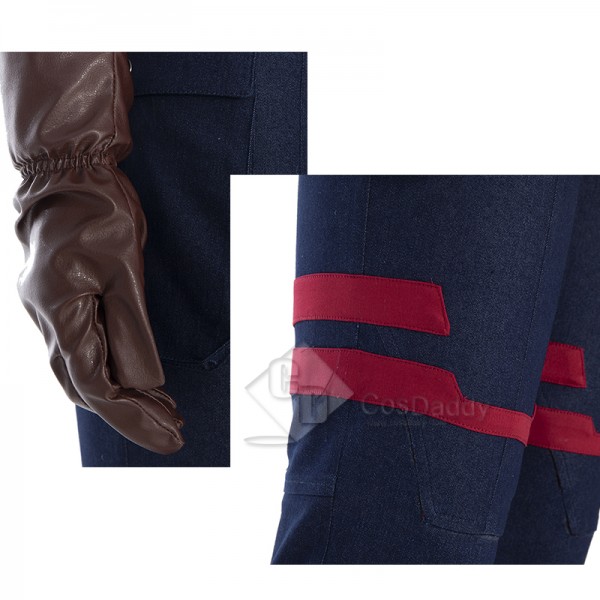 What If Peggy Carter Cosplay Costume Captain Carter Jumpsuit Super Soldier Outfit