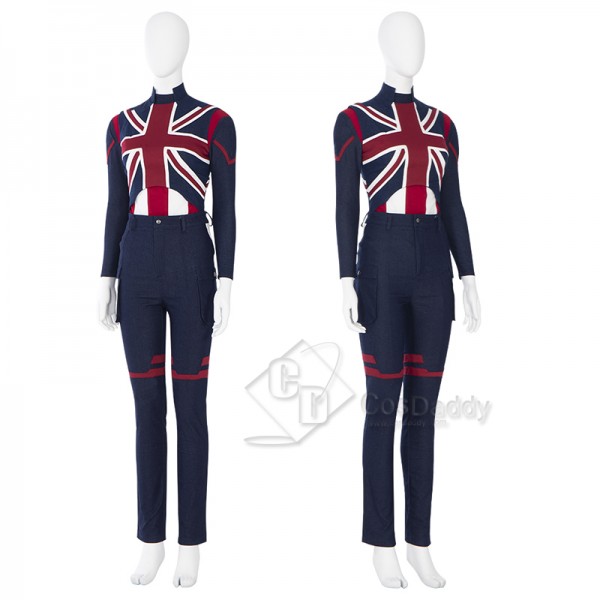 What If Peggy Carter Cosplay Costume Captain Carter Jumpsuit Super Soldier Outfit
